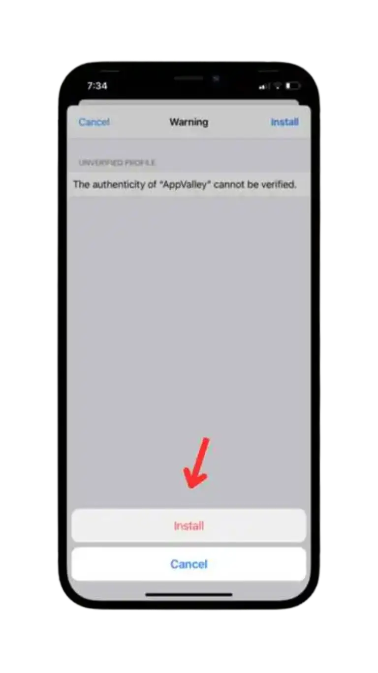 Spotify Download Using AppValley 3